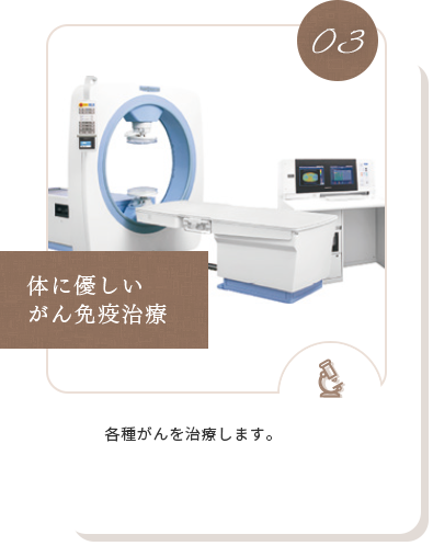 体に優しいがん免疫治療